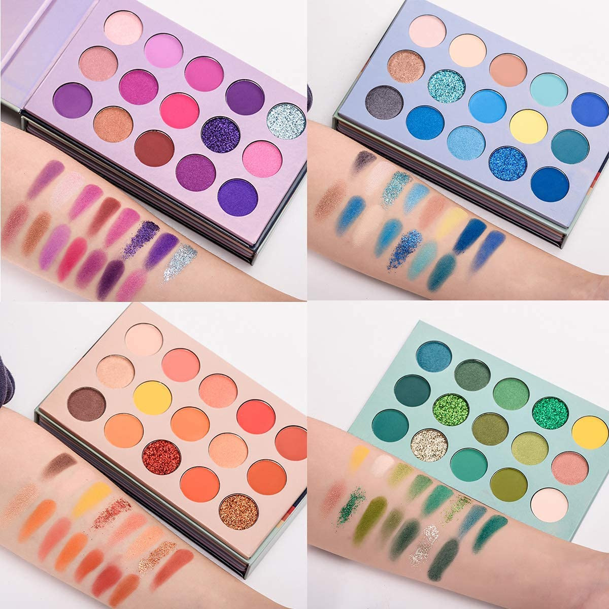 Picture of BEAUTY GLAZED New Color Board Eyeshadow Palette 60 Colors Eyeshadow Pallete Waterproof Makeup Shimmer Eye Shadow