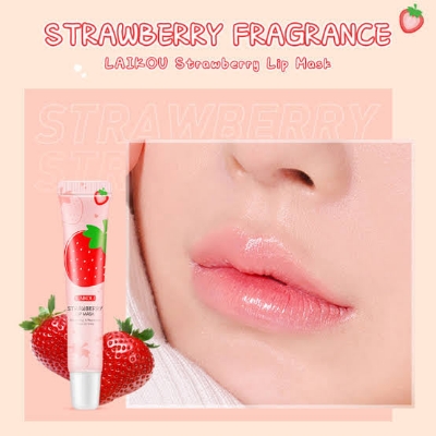Picture of LAIKOU Strawberry Lip Mask Nourishing Moisturizing Lips Care - 18g