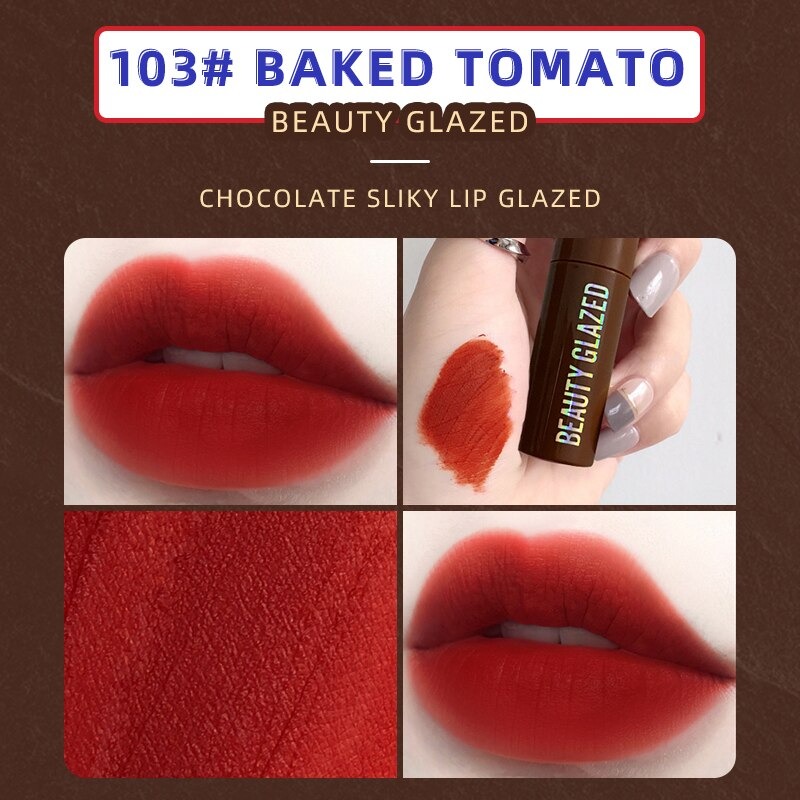 Picture of Beauty Glazed Chocolate Silky Lip Glaze - Shade 103