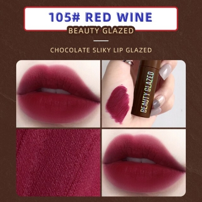 Picture of Beauty Glazed Chocolate Silky Lip Glaze - Shade 105 - Lipstick