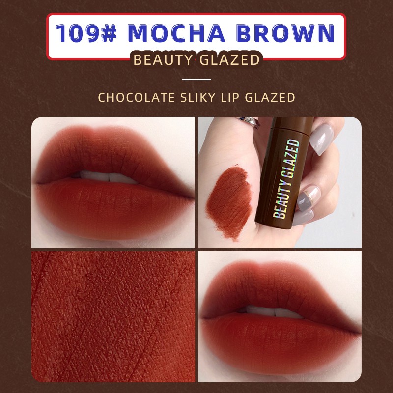 Picture of Beauty Glazed Chocolate Silky Lip Glaze-109