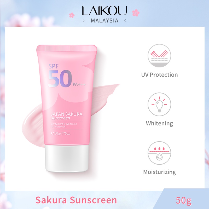 Picture of Laikou Japan Sakura Face Sunscreen SPF50gm