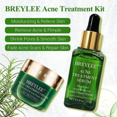 Picture of BREYLEE Acne Treatment Cream and Serum( 20g +17ml)-Acne Combo