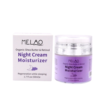 Picture of MELAO Organic Retinol Moisturizer Nourishing Night Cream Hyaluronic Anti-wrinkle Skin Care -50gm