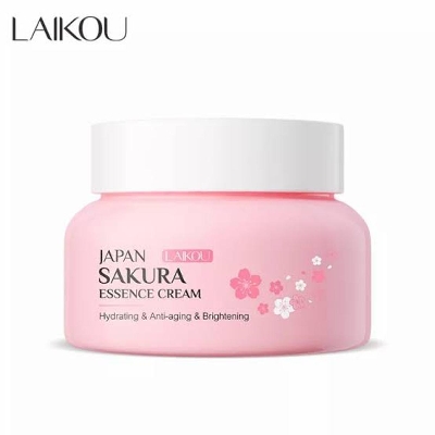 Picture of LAIKOU Japan Sakura Essence Cream Whitening Anti-aging Skin Rejuvenating Moisturizer- 60gm