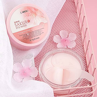 Picture of LAIKOU Japan Sakura Eye Mask Reduce Dark Circles and Fine Lines -70gm