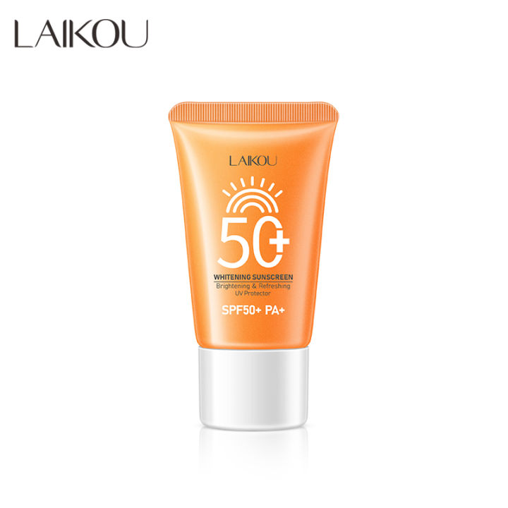 Picture of LAIKOU Brightening Sunscreen Waterproof Body Sunblock Cream UV Protection SPF50+ - 30g