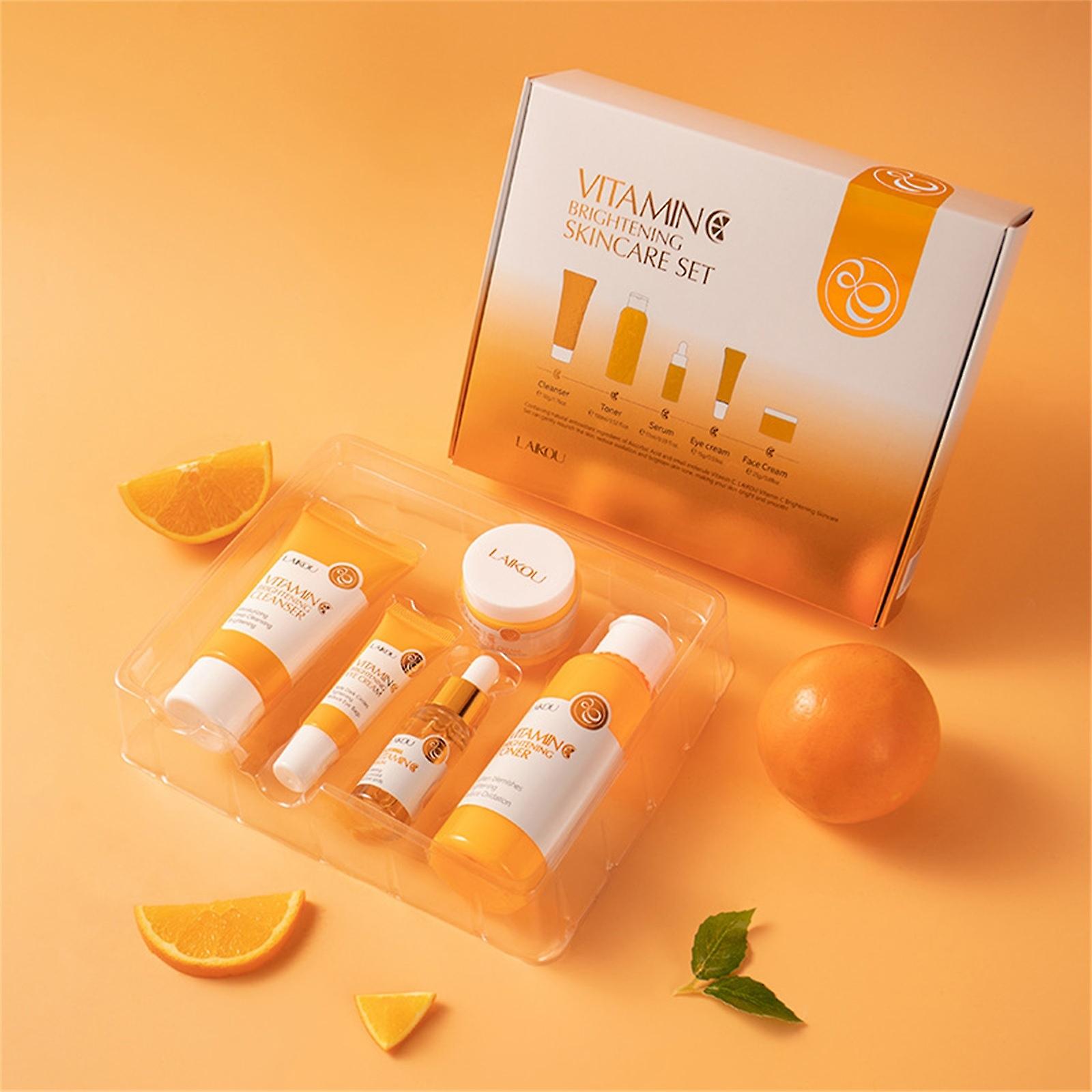 Picture of LAIKOU Vitamin C Brightening Skin Care 5 in 1 combo Set