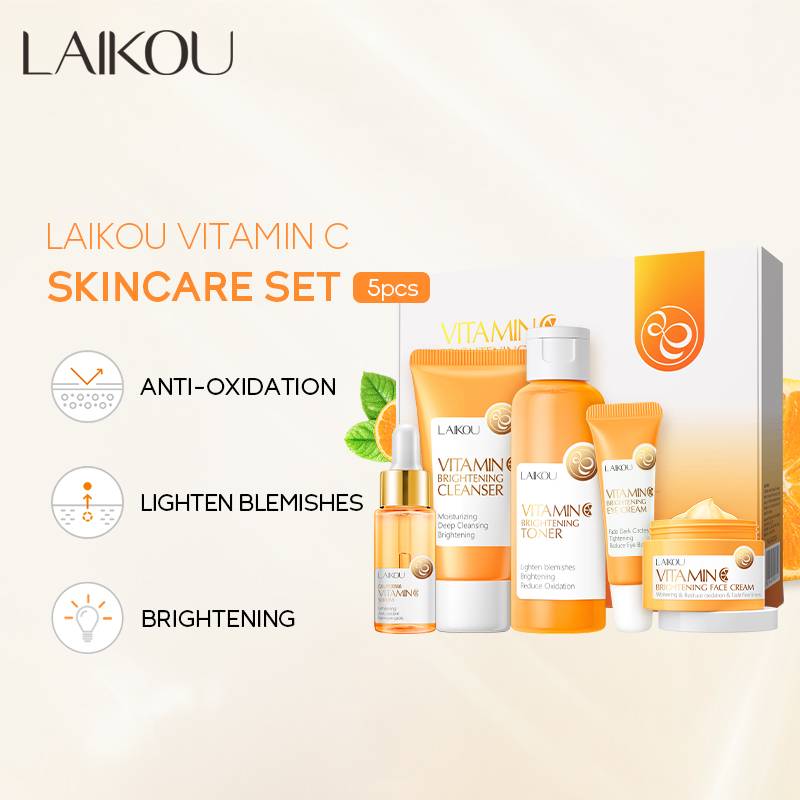 Picture of LAIKOU Vitamin C Brightening Skin Care 5 in 1 combo Set