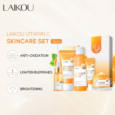 Picture of LAIKOU Vitamin C Brightening Skin Care 5 in 1 combo Set