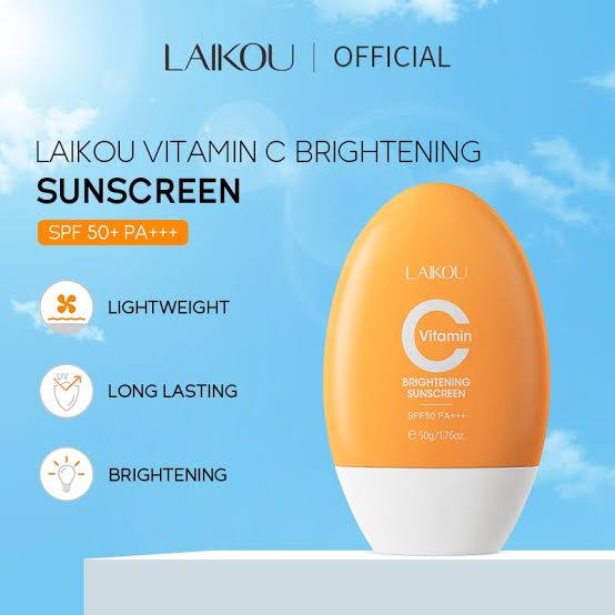 Picture of Laikou Vitamin C Brightening Sunscreen SPF 50+++-50gm