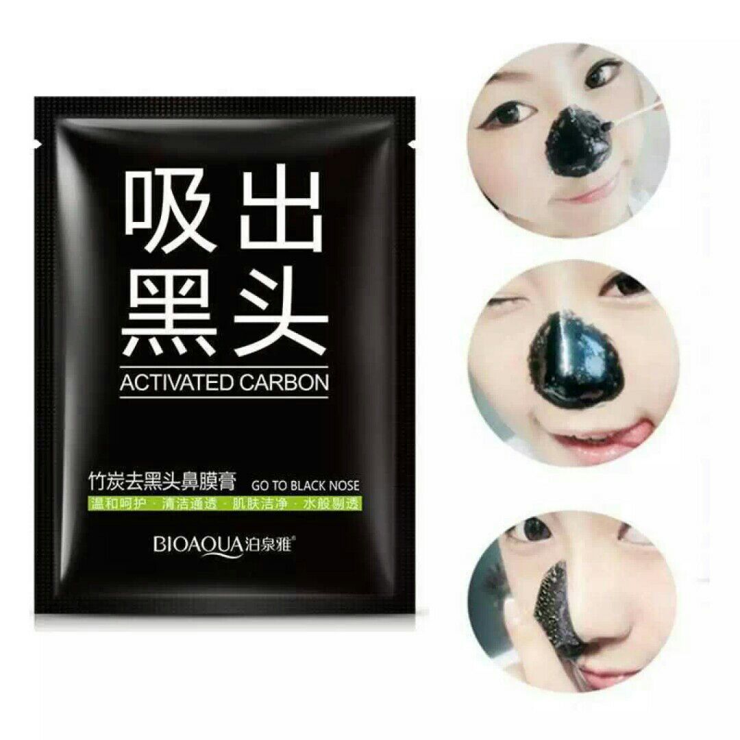 Picture of Bioaqua Activated Carbon Mask Mini Blackhead Remover Mask-2PCS