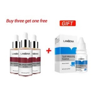 Picture of LANBENA Nail Repair Essence Serum Fungal Nail Treatment [3PCS+Teeth Whitening Essence Free]