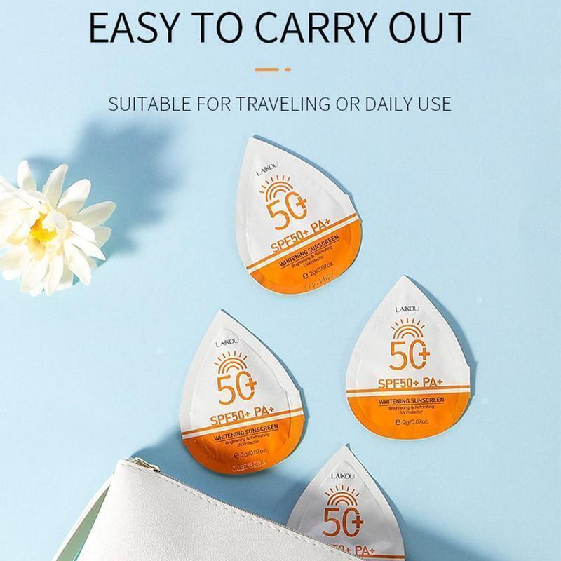 Picture of LAIKOU UV Protector Face Body Whitening Sunscreen SPF50 (2gm) -5pcs