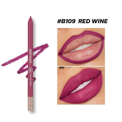 Picture of BEAUTY GLAZED Waterproof Matte Lip Liner Pencil For Lips Eyeliner Blush Smooth Easy To Wear Long Lasting Lip Glaze Pen Sketch Dye Tint Lipstick Lip Makeup -#B109