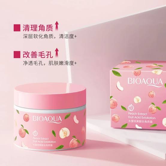 Picture of BIOAQUA PEACH EXTRACT FRUIT ACID EXFOLIATING FACE GEL- 140G