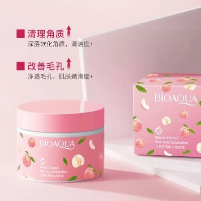 Picture of BIOAQUA PEACH EXTRACT FRUIT ACID EXFOLIATING FACE GEL- 140G