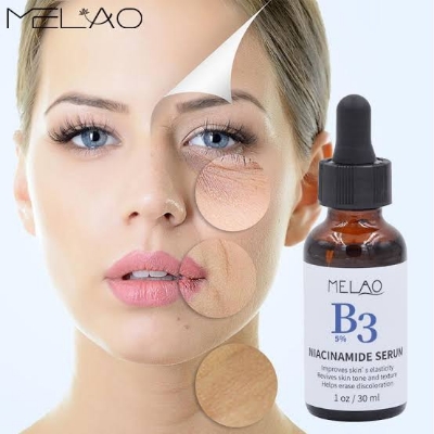 Picture of MELAO Niacinamide Vitamin B3 Serum Anti Aging Blemish Lightening Moisturizer Nourishing for Face Skin Care -30Ml