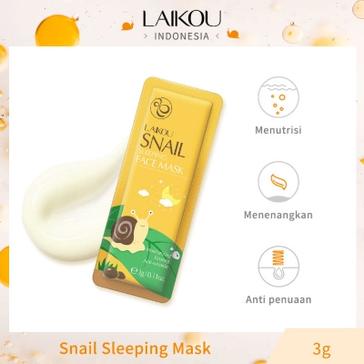Picture of Laikou Snail Sleeping Face Mask – 3 G