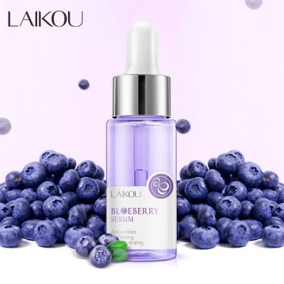 Picture of LAIKOU Blueberry Anti Wrinkles Facial Serum Brighten Skin Tone Hydrating Repair Damaged Skin Whitening Remove Spots Skin Care-17ml