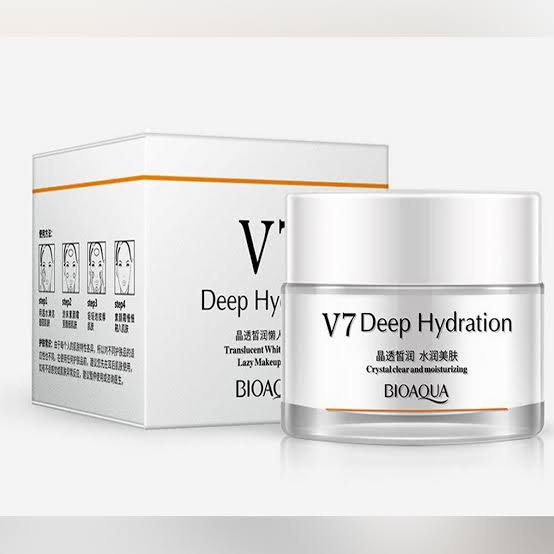 Picture of BIOAQUA V7 Deep Hydration Translucent White and Moist Lazy Makeup Cream 50ml