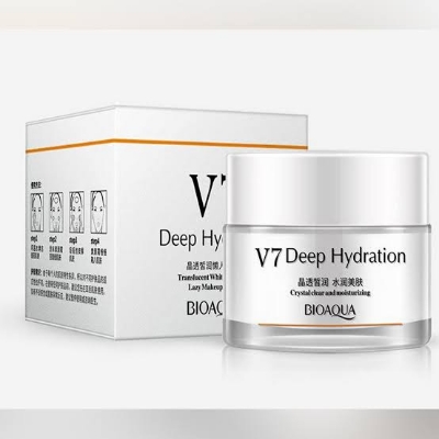 Picture of BIOAQUA V7 Deep Hydration Translucent White and Moist Lazy Makeup Cream 50ml