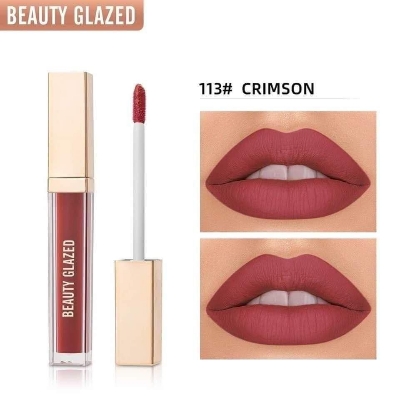 Picture of BEAUTY GLAZED Velvet soft Mist True Matte Lipstick-#113 - Crimson