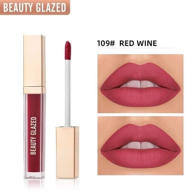 Picture of BEAUTY GLAZED Velvet soft Mist True Matte Lipstick-#109 - Red Wine
