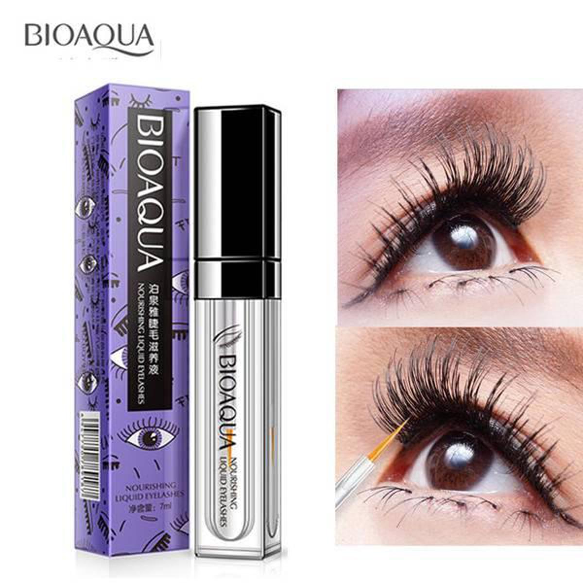 Picture of BIOAQUA Fast Eyelash Growth Serum Products Eyelashes Eyebrows Enhancer Fuller Thicker Lashes Treatment Lengthening Lash Lift Eye Care-7ml