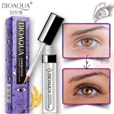Picture of BIOAQUA Fast Eyelash Growth Serum Products Eyelashes Eyebrows Enhancer Fuller Thicker Lashes Treatment Lengthening Lash Lift Eye Care-7ml