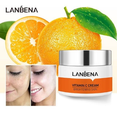 Picture of LANBENA Vitamin C Whitening Nourish Brighten Remove Freckle Improving Skin Care cream-50gm