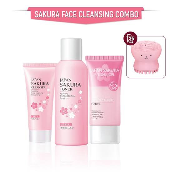 Picture of Laikou Face Cleansing Combo-3pcs Set