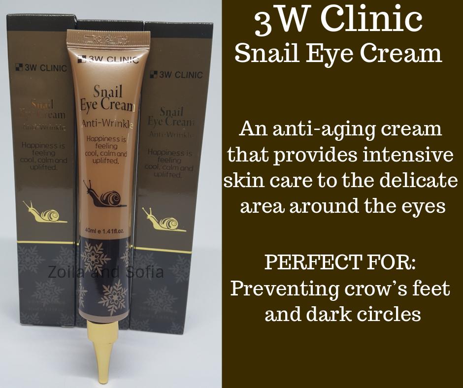 Picture of 3W Clinic Snail Eye Cream 40ml