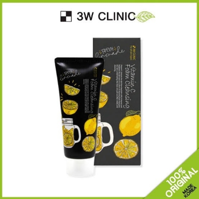 Picture of 3W clinic foam cleansing with vitamin C foam cleansing [vitamin C] 100 ml