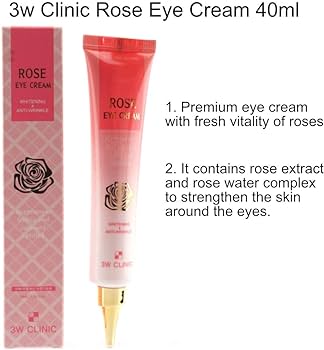 Picture of 3W clinic rose eye cream brightening and emollient cream-40ml