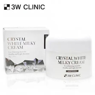 Picture of 3W Clinic Crystal White Milky Cream 60 Ml - Night Cream