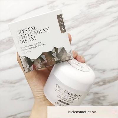 Picture of 3W Clinic Crystal White Milky Cream 60 Ml - Night Cream