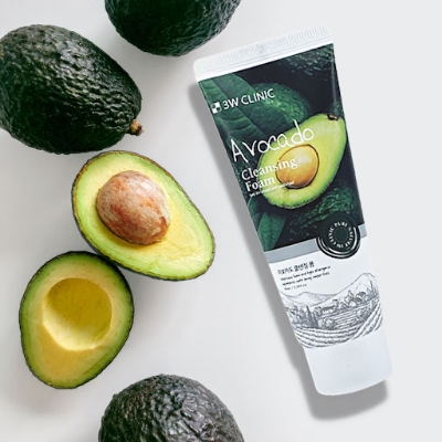 Picture of 3W CLINIC Avocado Cleansing Foam Originally Made in Korea-100ML