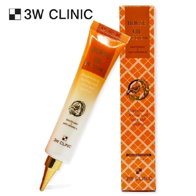 Picture of Korea Cosmetic 3W CLINIC Horse Oil Eye Cream 40ml Anti Wrinkle Aging Removal Dark Circles Moisturizing