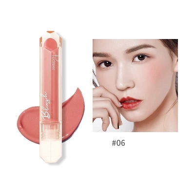 Picture of Pudaier Face Liquid Blush Makeup Beauty Glazed Cheek Blusher Matte Face Contour-#06-BARE PINK