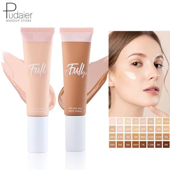 Picture of Pudaier liquid foundation Makeup Waterproof Oil Control Concealer bb Cream Facial foundation Cream Moisturizing -1N