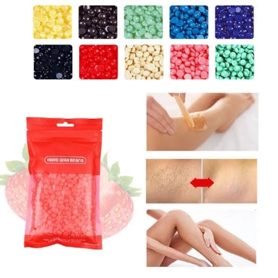 Picture of Wax Bean Dregs Without Clean Depilating Bikini Hard Wax Strips for Hair Removal Hard Wax Beans-100GM(Face &Body)