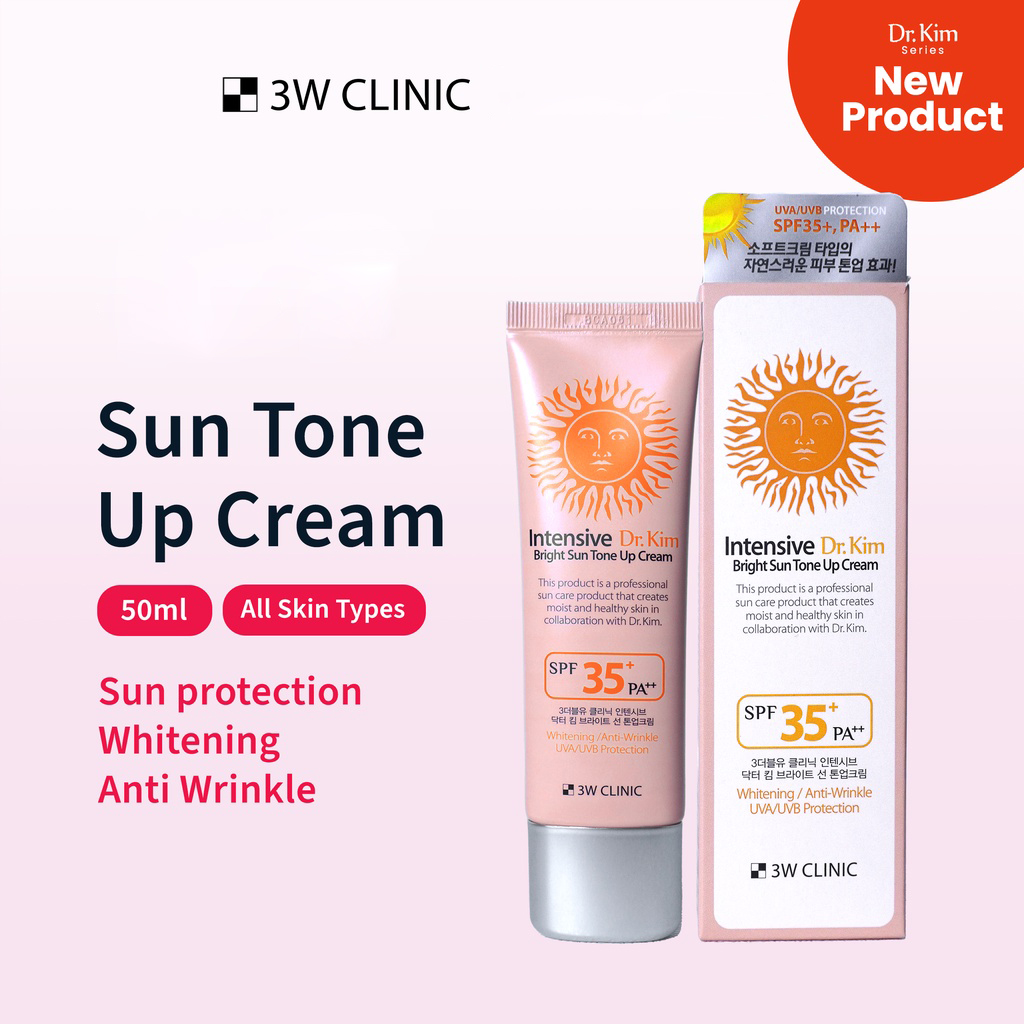 Picture of 3w clinic intensive dr.kim bright sun tone up cream-50ml