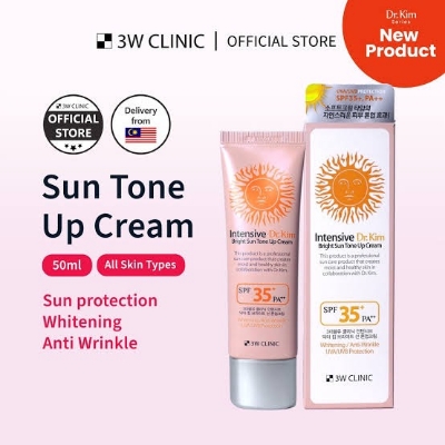 Picture of 3w clinic intensive dr.kim bright sun tone up cream-50ml
