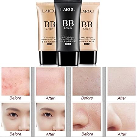 Picture of Laikou Natural Flawless BB Cream Makeup Concealer Oil-control Liquid Foundation -50ml