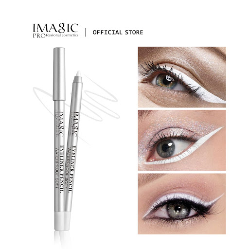 Picture of IMAGIC Gel Eyeliner Pen Long lasting Waterproof Kajal Eyeliner - White
