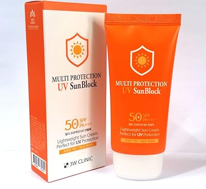 Picture of 3W CLINIC Multi Protection UV Sun Block SPF50+/PA+++ 70ml