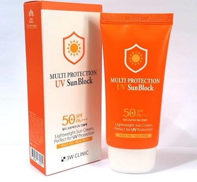Picture of 3W CLINIC Multi Protection UV Sun Block SPF50+/PA+++ 70ml