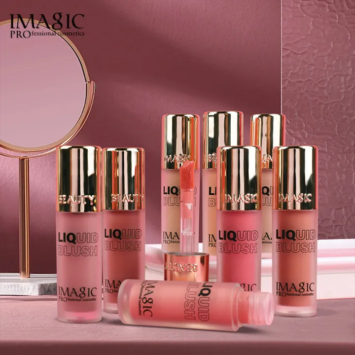 Picture of IMAGIC Natural Cheek Face Makeup Blush Face Pigment Blush Long lasting Liquid Blush Beauty Makeup