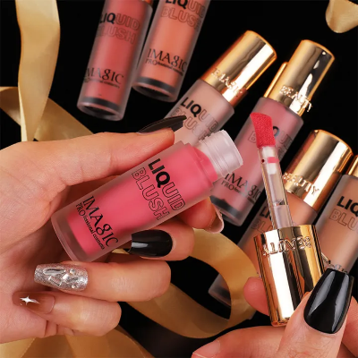 Picture of IMAGIC Natural Cheek Face Makeup Blush Face Pigment Blush Long lasting Liquid Blush Beauty Makeup
